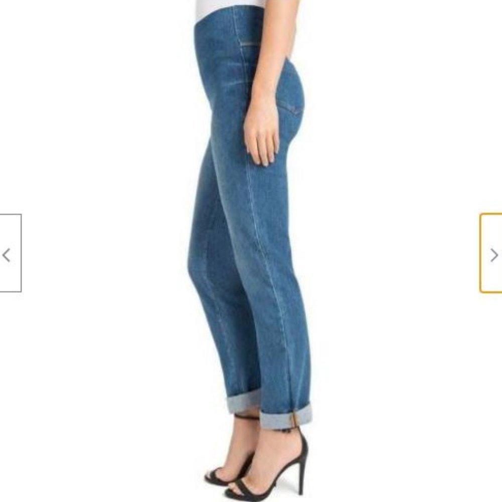 LYSSE Slimming Boyfriend Denim Leggings X-Small - Picture 6 of 9